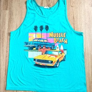 80’s Muscle Beach / Muscle Car Tank Top
